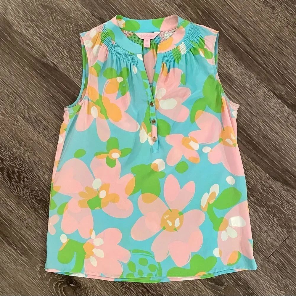 Lilly Pulitzer Houston Shorely Blue Mojo